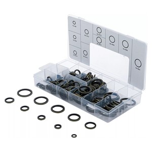 BGS Asortiman brtvenih prstena | metal | s gumenim brtvenim ležajem | 150-dijelni