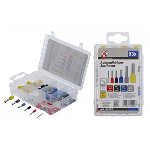 BGS Asortiman čahura za krajeve žila | izolirano | 93 kom.