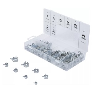 BGS Asortiman držača obujmica za crijeva | 80-dijelni