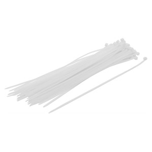 BGS Asortiman kabelskih vezica | bijele | 4,8 - 300 mm | 50 kom.