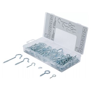 BGS Asortiman kukastih vijaka /prstenastih kuka | 142 kom.