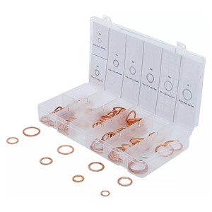 BGS Asortiman O-prstena | bakar | Ø 6 - 20 mm | 95-dijelni