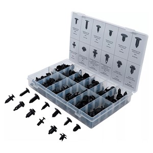 BGS Asortiman plastičnih i rebrastih spojnica | univerzalni | 192-dijelni