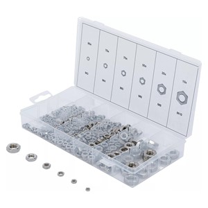 BGS Asortiman šesterokutne matice | nehrđajući čelik | 300-dijelni