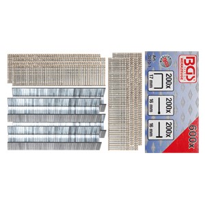 BGS Asortiman stezaljki, vijaka i zakovica | 600-dijelni