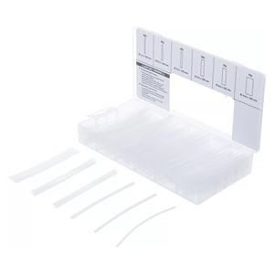 BGS Asortiman termoskupljajućih crijeva | prozirne | 150-dijelni