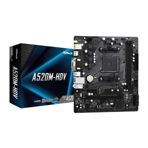 Asrock A520M-HDV Socket AM4 micro  ATX