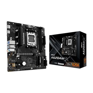 Asrock A620AM-X motherboard AMD A620 Socket AM5 micro ATX