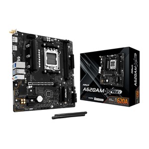 Asrock A620AM-X WiFi AMD A620A Socket AM5 micro ATX