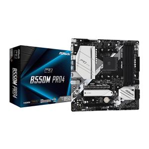 Asrock B550M Pro4 Socket AM4 micro ATX AMD  B550