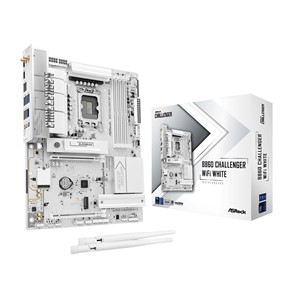 Asrock B860 Challenger WiFi White Intel B860 LGA 1851 (Socket V1) ATX