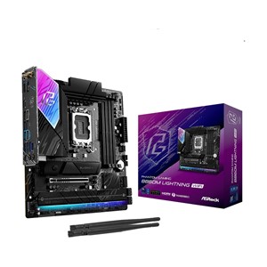 Asrock B860M Lightning WiFi Intel B860 LGA 1851 (Socket V1) micro ATX