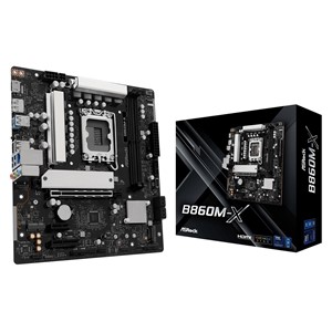 Asrock B860M-X Intel B860 LGA 1851 (Socket V1) micro ATX
