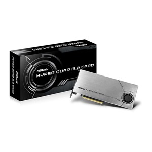 Asrock Hyper Quad M.2 interface cards /adapter Internal