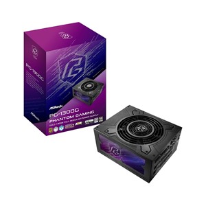 Asrock Phantom Gaming PG-1300G power supply unit 1300 W 20+4 pin ATX ATX Black