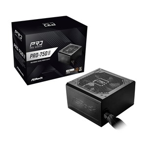 ASRock PRO-750B 750W 80 PLUS Bronze power supply