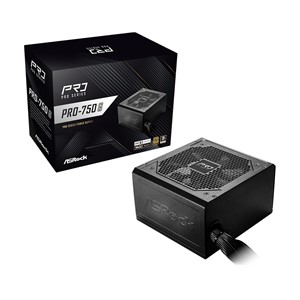 ASRock PRO-750G 750W 80 PLUS Gold power supply