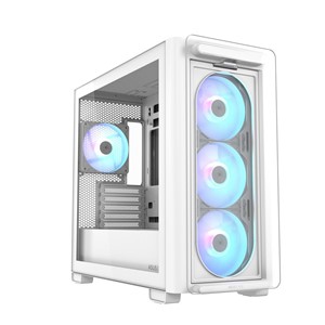 ASUS A23 PLUS ARGB WHITE Computer Case White