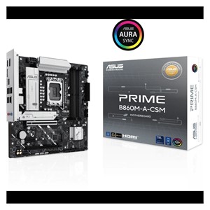 ASUS PRIME B860M-A-CSM, DDR5, SATA3, USB4, DP, 2.5GbE, LGA1851 mATX