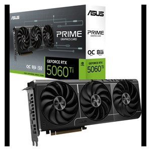 ASUS Prime GeForce RTX 5060 Ti OC graphics card, 8GB GDDR7, PCI-E 5.0 PRIME-RTX5060TI-O8G