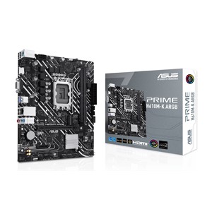 ASUS PRIME H610M-K ARGB Intel H610 LGA 1700 micro ATX