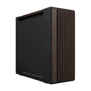 ASUS ProArt PA602 Wood Edition Modern Black - Metal Panel Midi Tower Black, Wood