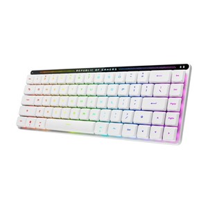 ASUS ROG Falchion RX Low Profile keyboard Gaming USB + RF Wireless + Bluetooth QWERTZ White
