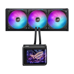 ASUS ROG Ryuo IV SLC 360 ARGB Processor All-in-one liquid cooler 12 cm Black