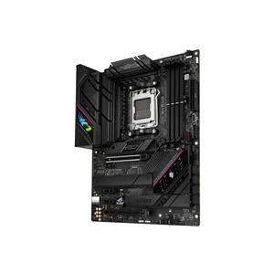 Asus | ROG STRIX B650E-F GAMING WIFI | Processor family AMD | Processor socket AM5 | DDR5 DIMM | Memory slots 4 | Supported hard disk drive interfaces SATA, M.2 | Number of SATA connectors 4 | Chipset AMD B650 | ATX 4