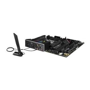 Asus | ROG STRIX B650E-F GAMING WIFI | Processor family AMD | Processor socket AM5 | DDR5 DIMM | Memory slots 4 | Supported hard disk drive interfaces SATA, M.2 | Number of SATA connectors 4 | Chipset AMD B650 | ATX 6