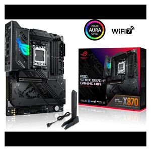 ASUS ROG STRIX X870-F GAMING WIFI, DDR5, SATA3, USB3.2Gen2x2, DP, 2.5GbE, WiFi 7, AM5 ATX