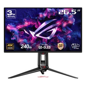 ASUS ROG Swift OLED PG27UCDM computer monitor 67.3 cm (26.5) 3840 x 2160 pixels 4K Ultra HD QD-OLED Black