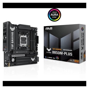ASUS TUF GAMING B850M-PLUS, DDR5, SATA3, USB3.2Gen2x2, DP, 2.5GbE, AM5 mATX