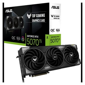 ASUS TUF Gaming GeForce RTX 5070 Ti graphics card, 16GB GDDR7, PCI-E 5.0 TUF-RTX5070TI-O16G-GAMING