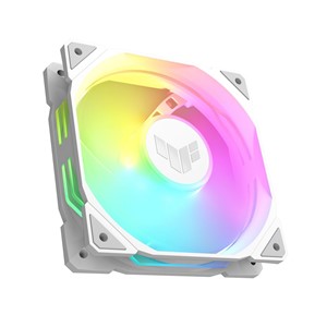 ASUS TUF GAMING TR120 ARGB REVERSE 3IN1 White Computer case Air cooler 12 cm