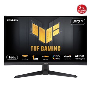 ASUS TUF Gaming VG27VQ3B computer monitor 68.6 cm (27) 1920 x 1080 pixels Full HD LCD Black