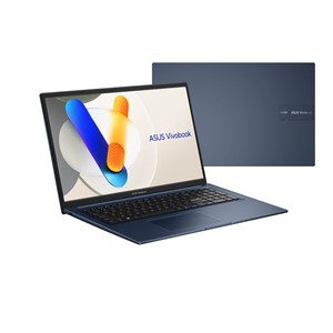 ASUS Vivobook 17 X1704VA-AU1068W Core 5 120U 17.3 FHD IPS-level Panel 60Hz 250nits AG 16GB DDR5 SSD512 Intel Graphics WLAN+BT Cam720p 50WHrs Win11 Quiet Blue
