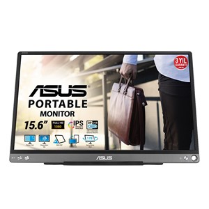 ASUS ZenScreen MB16ACE LED display 39.6 cm (15.6) 1920 x 1080 pixels Full HD Grey