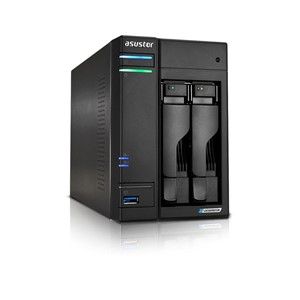 Asustor LOCKERSTOR 2 Gen2 (AS6702T) NAS Desktop Intel® Celeron® N5105 4 GB DDR4 0 TB ADM Black