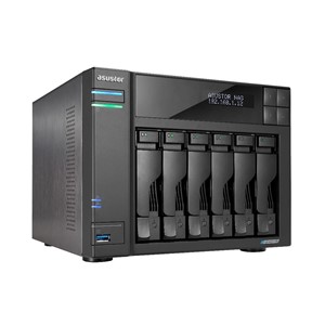 Asustor LOCKERSTOR 6 NAS Desktop Intel® Celeron® N5105 8 GB DDR4 HDD ADM Black