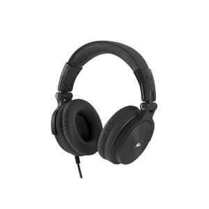 AUDICTUS VOYAGER OVER-EAR HEADPHONES WITH MICROPHONE BLACK 2