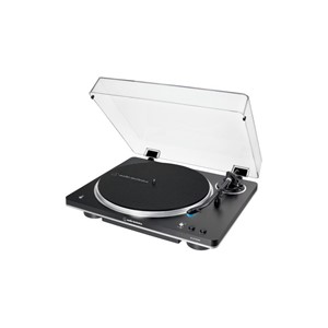 Audio-Technica AT-LP70XBT Belt-drive audio turntable Black, Silver Fully automatic