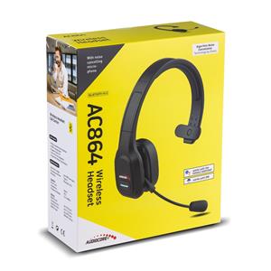 Audiocore 74452 Bluetooth Headset Headphone Noise Reuction Microphone Call CenterGoogle Siri Office Wireless 3