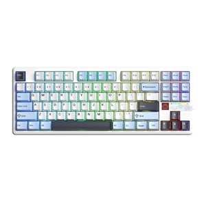 AULA Gasket F87 Pro V2 Glacier Blue Star Vector RGB Keyboard