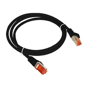 AVIZIO KKS6CZA1.0 networking cable Black 1 m Cat6 F /UTP (FTP)