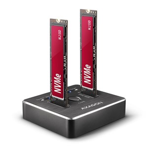 Axagon ADSA-M2C storage drive docking station USB 3.2 Gen 2 (3.1 Gen 2) Type-C