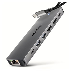 AXAGON HMC-7HX2 USB Hub, 2x USB-A, 1x USB-C