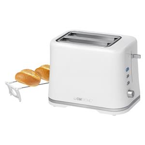 Clatronic TA 3554 weiß-silber 2 Scheiben-Toaster 3