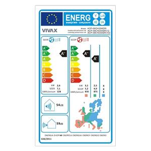 VIVAX COOL, klima uređaji, ACP-09CH25AERI+ R32 SILVER +WiFi 3