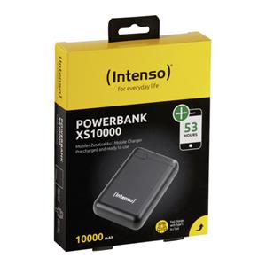 Intenso Powerbank XS10000 black 10000 mAh incl. USB-A to Type-C 4